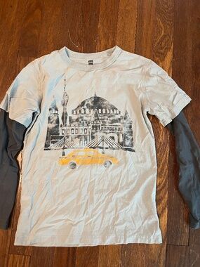 Tea Collection Istanbul long-sleeve two tone shirt